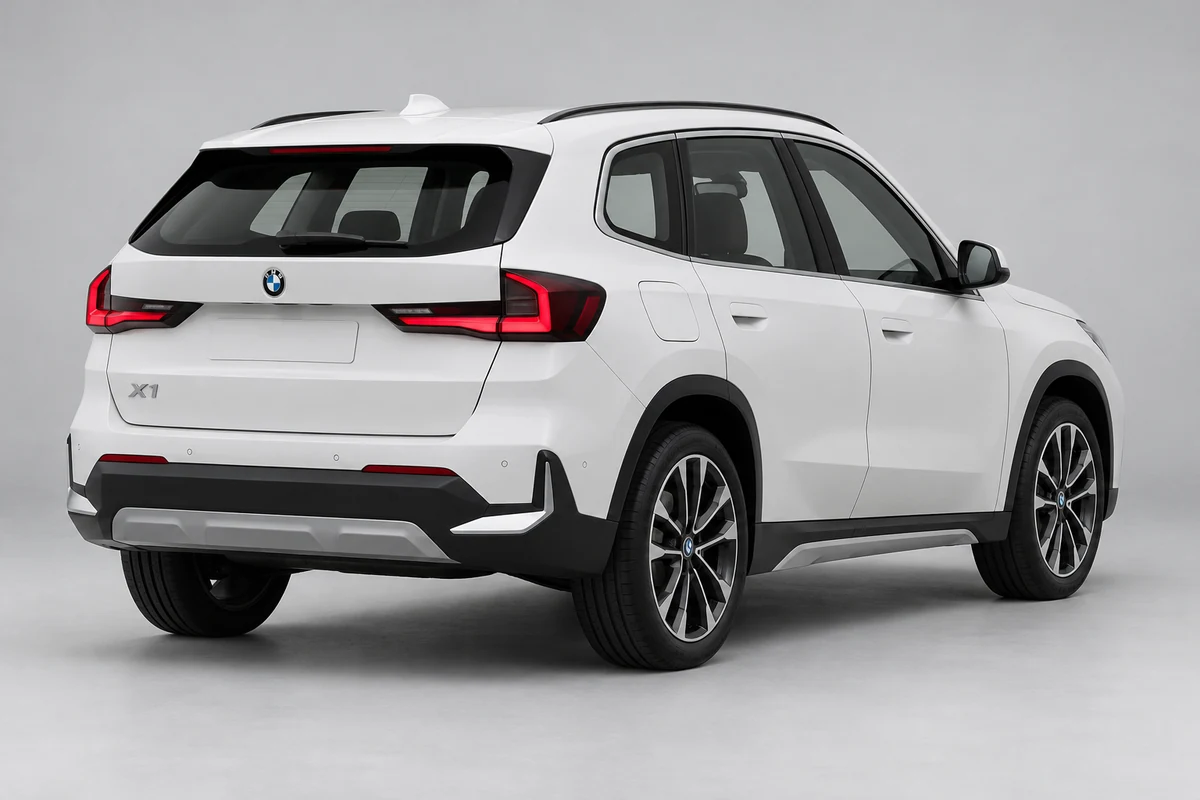 BMW X1 U11 — вид сзади