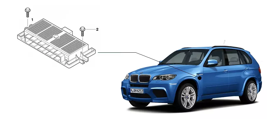 Ремонт раздатки BMW X5 M (E70)