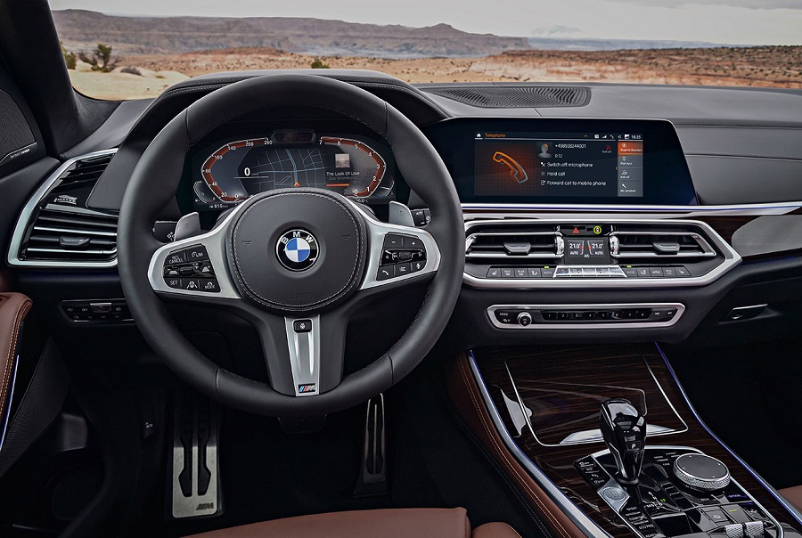Интерьер BMW X5 G05 2018