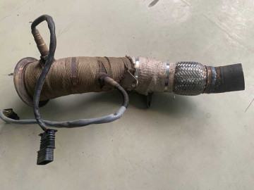 Заменили гофру в выпускной системе Заменили гофру в выпускной системе