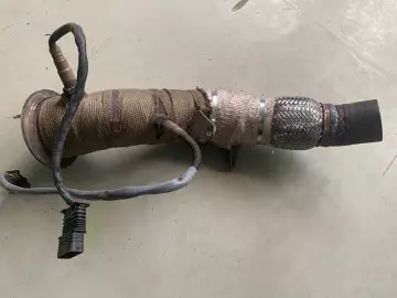 Заменили гофру в выпускной системе Заменили гофру в выпускной системе