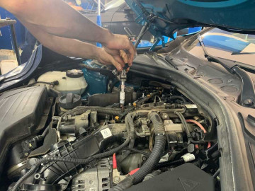 Замена форсунок BMW F33 420D Замена форсунок BMW F33 420D