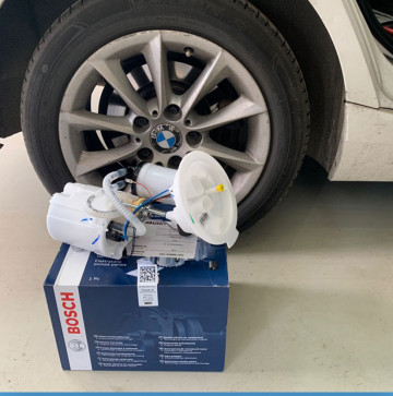 Замена бензонасоса F20 116i Замена бензонасоса F20 116i