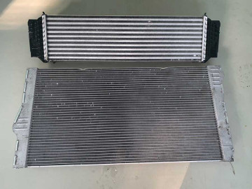 Мойка радиаторов на F10 530d Мойка радиаторов на F10 530d