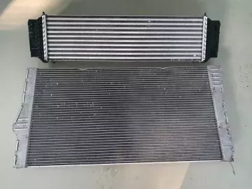 Мойка радиаторов на F10 530d Мойка радиаторов на F10 530d