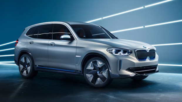 Свежий тизер БМВ iX3