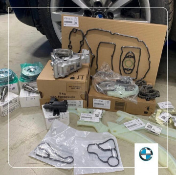 Замена цепей и масляного насоса на BMW F10 N20 Замена цепей и масляного насоса на BMW F10 N20