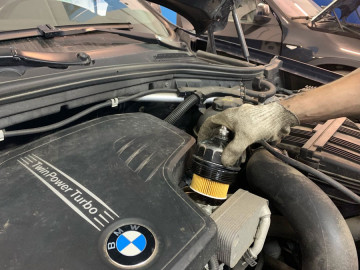 Замена масла и фильтров БМВ X4 F26 20iX Замена масла и фильтров БМВ X4 F26 20iX