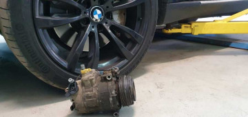 Замена компрессора кондиционера на BMW X5 Замена компрессора кондиционера на BMW X5